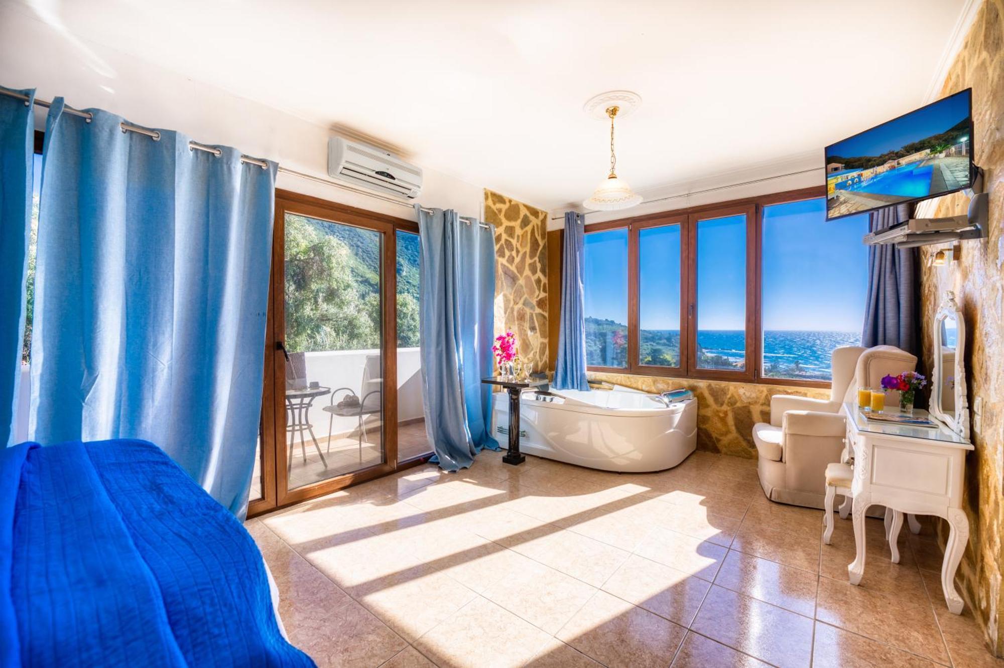 Sea View Villa Paramonas Paramonas  Esterno foto
