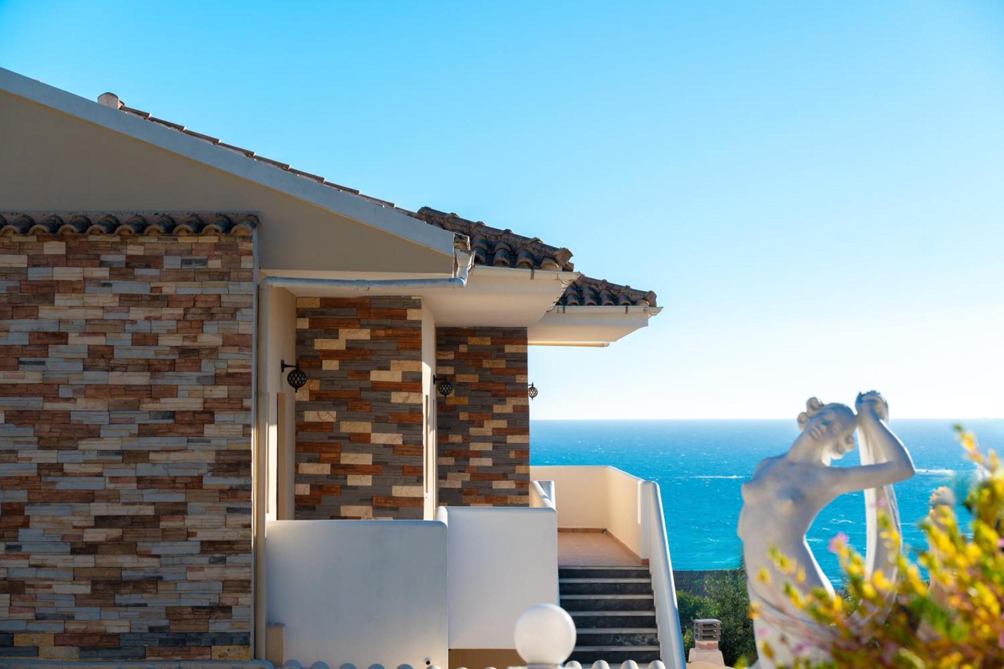 Sea View Villa Paramonas Paramonas  Esterno foto